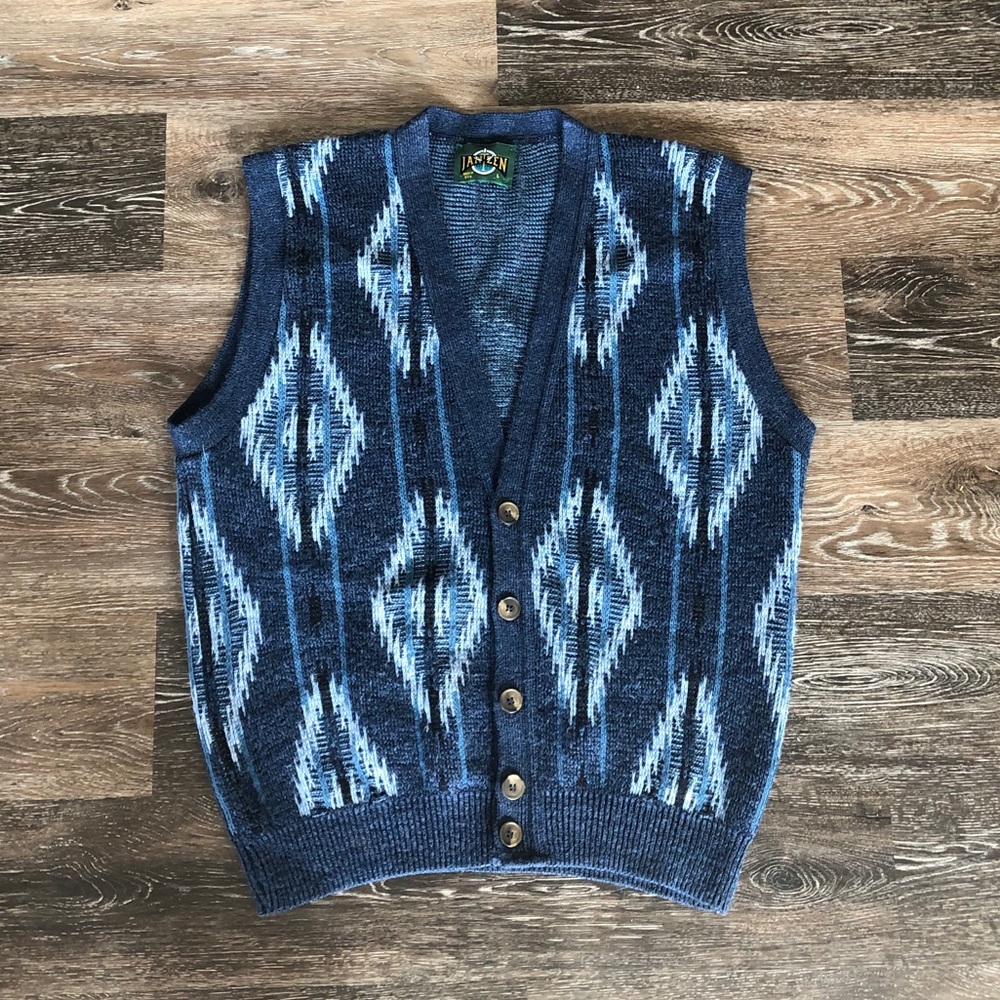 VINTAGE GRANDPA SWEATER VEST